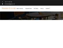 Tablet Screenshot of hostel-emma.com